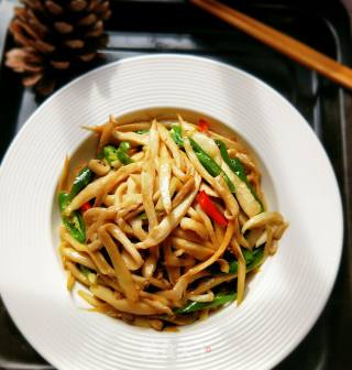 Shredded King Pleurotus recipe