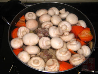 Mushroom Carrot Oxtail Soup recipe