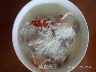 Sea Crab Porridge recipe