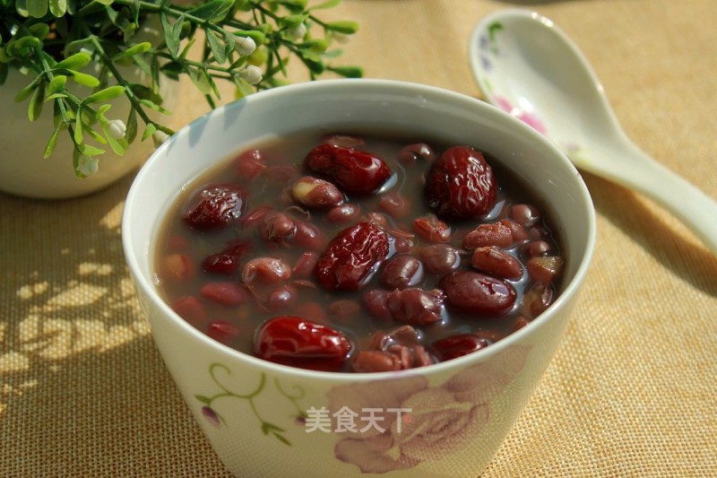 #花样美食#red Dates and Red Bean Soup recipe