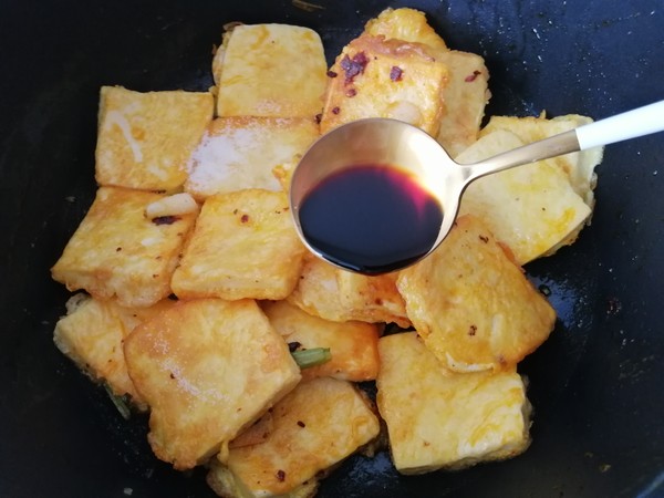Spicy Pot Tumbled Tofu recipe