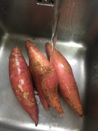 Steamed Sweet Potatoes recipe