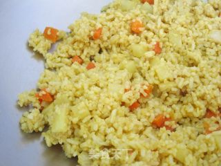 Turning Waste into Treasure [curry Fried Pork Rice] recipe