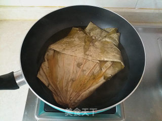 Family Reunion with Waxed Lotus Leaf Rice recipe