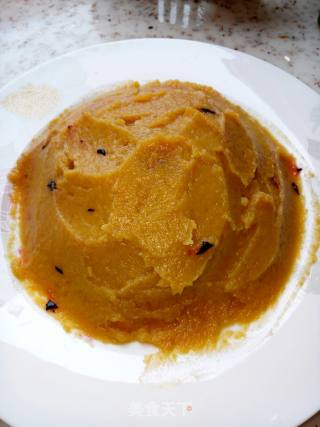 Blueberry and Sweet Potato Mashed recipe