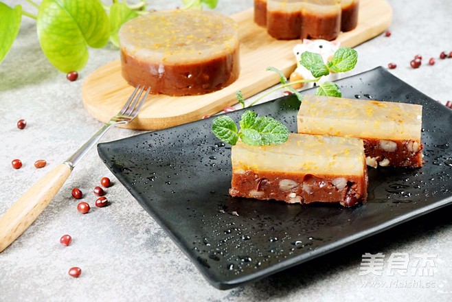 Osmanthus Soup with Red Beans recipe