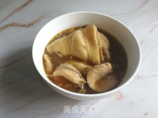 Abalone Flower Maw Chicken Soup recipe
