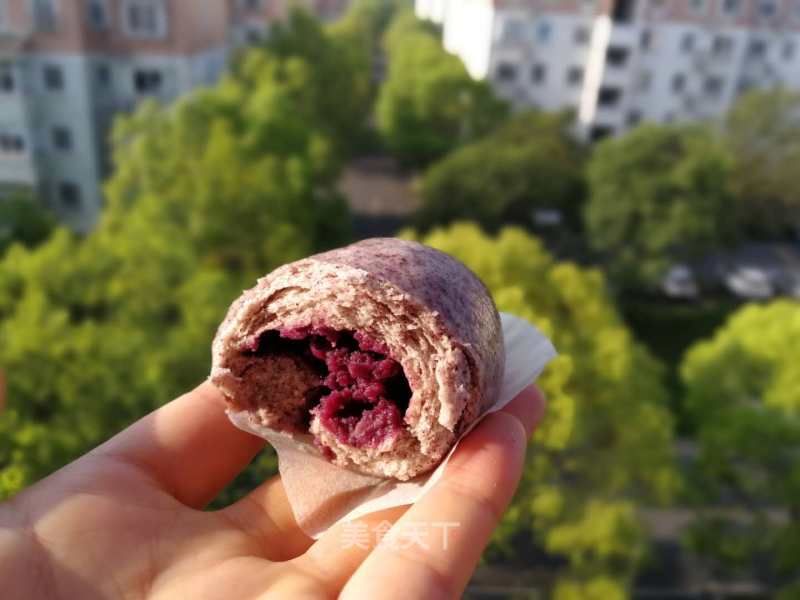 Black Rice and Purple Sweet Potato Buns (one Shot) recipe