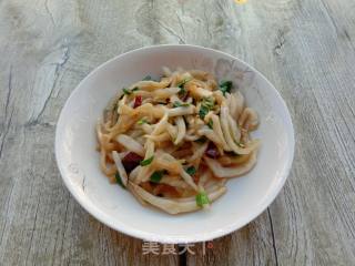 Stir-fried Cabbage Stem recipe