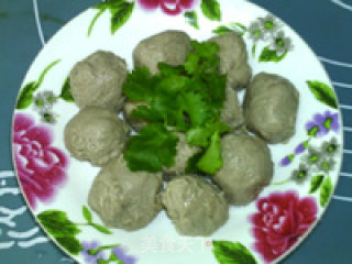 Yak Meat Balls recipe