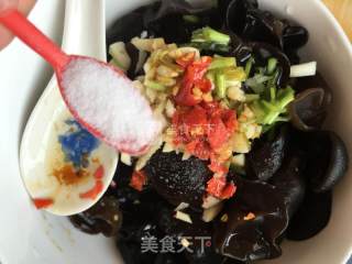 Cold Black Fungus Hot and Sour recipe
