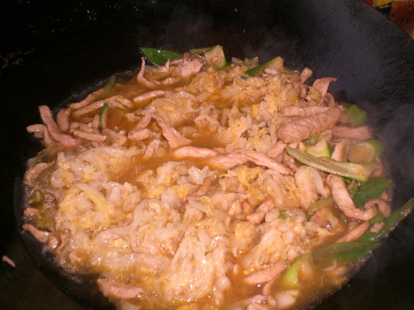 Fried Shredded Pork with Sauerkraut recipe