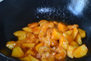 Apple Shrimp in Tomato Sauce recipe