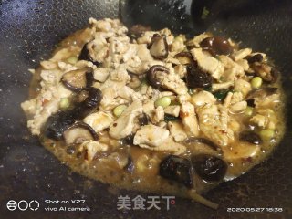 Stir-fried Chicken with Mushrooms recipe