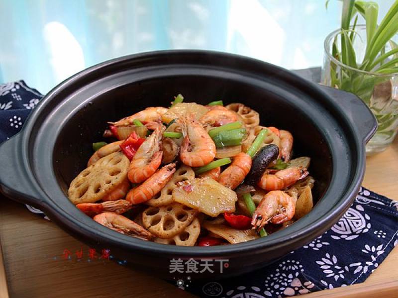 Homemade Dry Pot Shrimp recipe