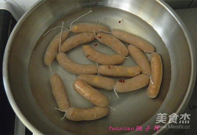 Chicken Corn Sausage recipe