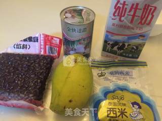 Mango Coconut Milk Sago recipe