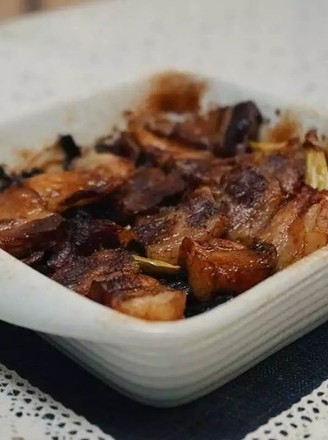 Oven Version of Pork Belly Mushroom (home-made Recipe)