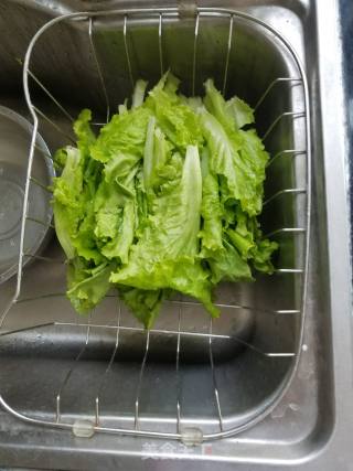 Lettuce in Oyster Sauce recipe