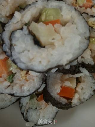 Vegetarian Sushi recipe
