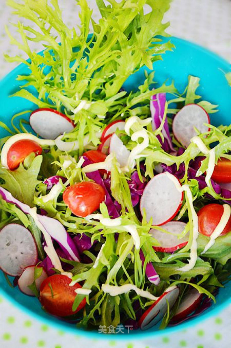 Colorful Vegetable Salad recipe