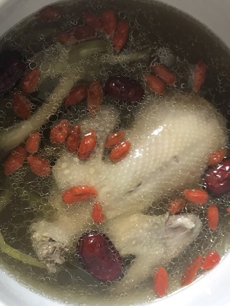 Jujube, Wolfberry and Pigeon Soup