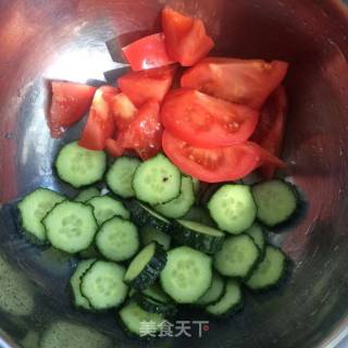 Seasonal Vegetables Mixed with Vinaigrette recipe