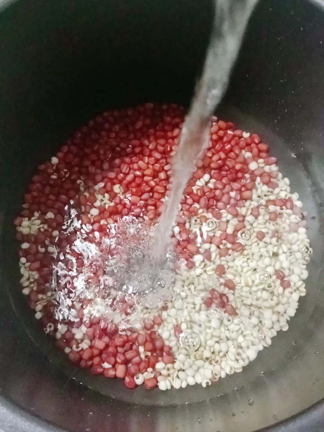 Red Bean and Barley Congee recipe