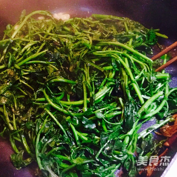 Stir-fried Watercress recipe