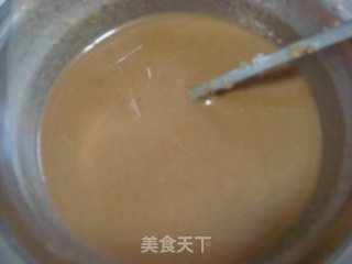 Sesame Sauce Bitter Chrysanthemum recipe