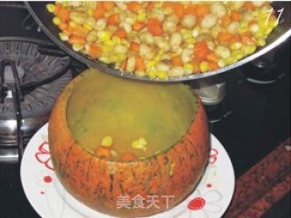 Jin Yu Man Tang-carrot, Pearl and Horseshoe Fruit recipe