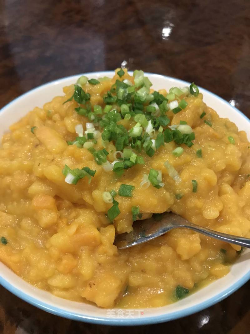 Scallion Sweet Potato Mashed recipe