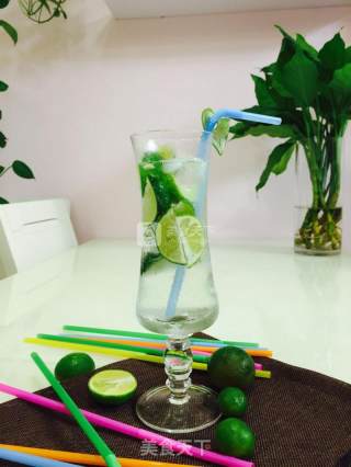 Salty Lime Bubbles recipe