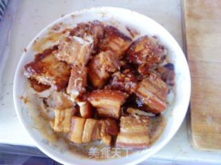 Potatoes and Mushroom Roasted Pork recipe