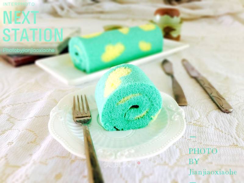 # Fourth Baking Contest and is Love to Eat Festival# Blue Sky and White Cloud Cake Roll recipe