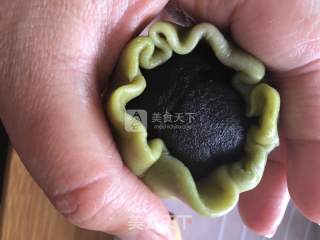 #aca烤明星大赛# Matcha Yolk Cake recipe