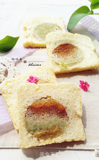 #the 4th Baking Contest and is Love to Eat Festival# Gradient Cake Toast recipe