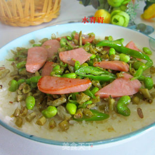 Ham, Pickles, Fast Food, Glutinous Rice recipe