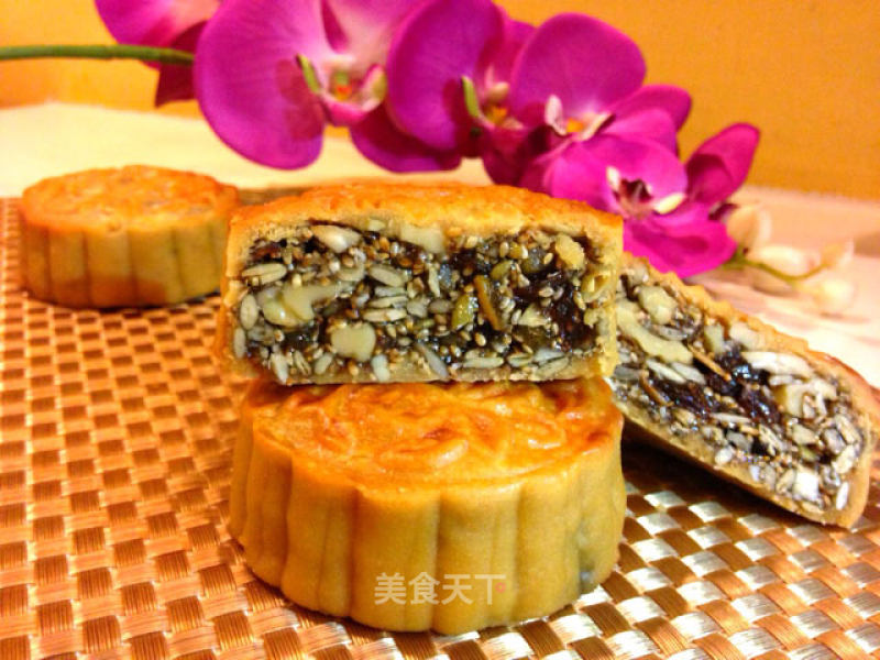 Five Kernel Moon Cakes recipe