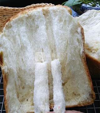 #aca烤明星大赛# 100% Chinese Hokkaido Toast (bread Machine Version) recipe