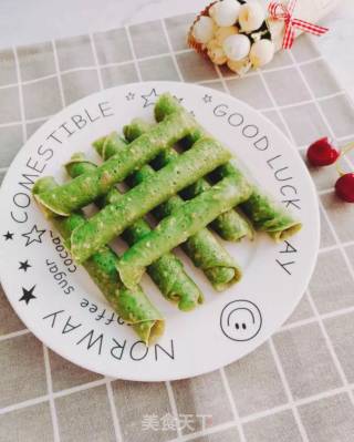 Spinach Sesame Omelet recipe