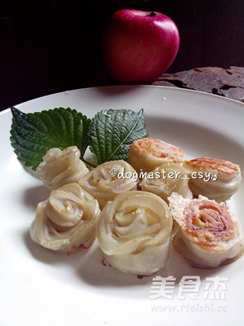 Sweet Rose Apple Strudel recipe