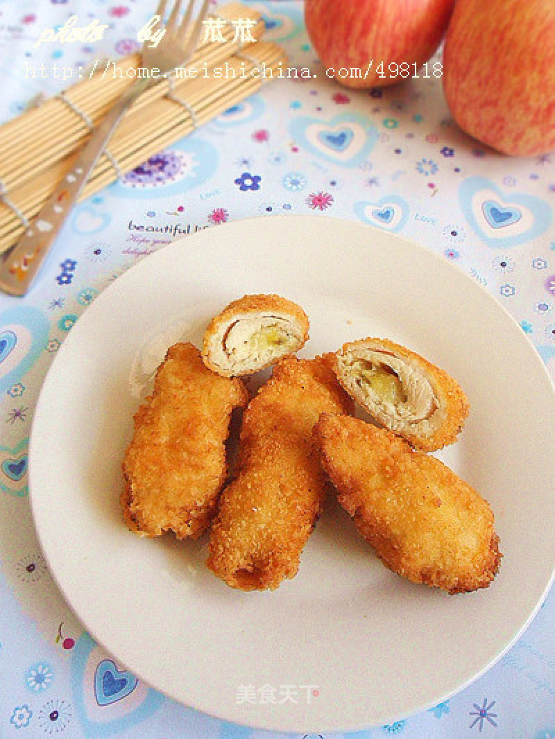 [creative New Dishes] Banana Chicken Nuggets recipe