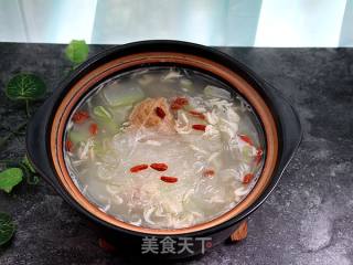 Winter Melon Balls and Vermicelli Soup recipe