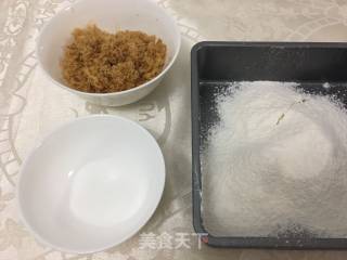 #四session Baking Contest and It's Love to Eat Festival# Meat Floss and Small Shell Cake recipe