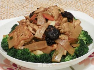 Tofu with Mushrooms recipe