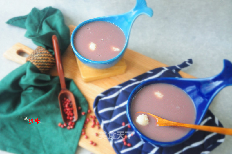 Red Bean Soup with Yam Balls recipe