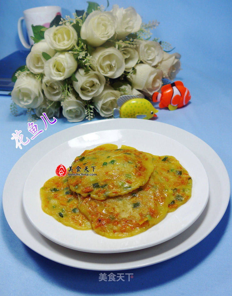 Huayuer's Food~~~~~~ Scallion Cordyceps Mushroom Pancake recipe