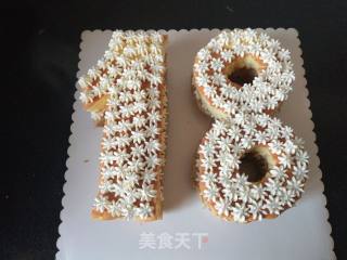 Number Birthday Cake recipe