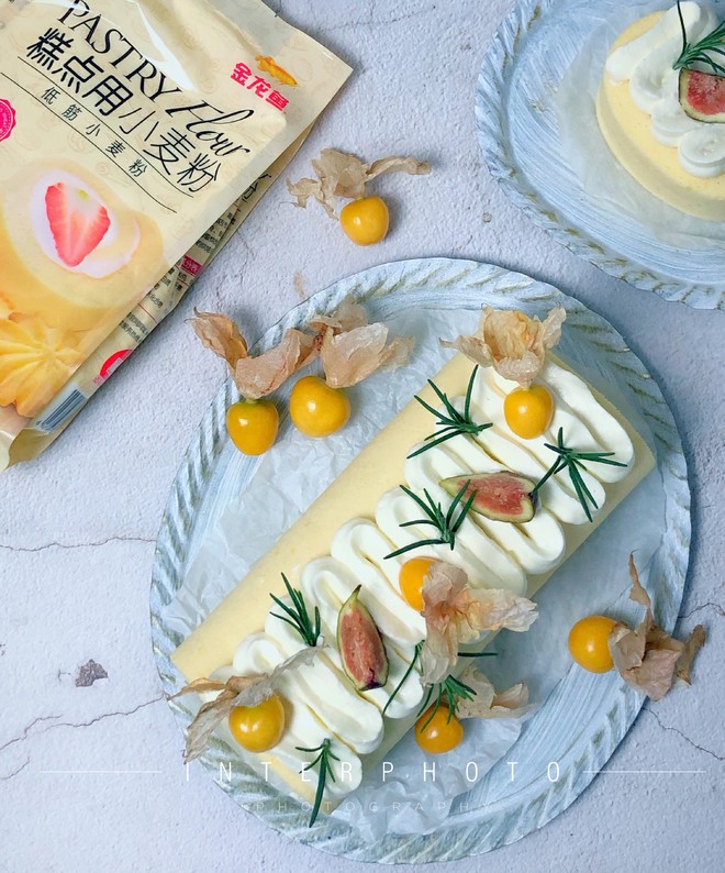 Passion Fruit Cake Roll with A Small Refreshing Taste, I Fell in Love with It Just Once. recipe